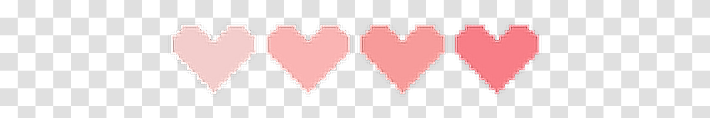 Hearts Heart Pixel Pink Tumblr Pixelart Corazones Pink Heart Pixel Art, Label, Rug, Paper Transparent Png