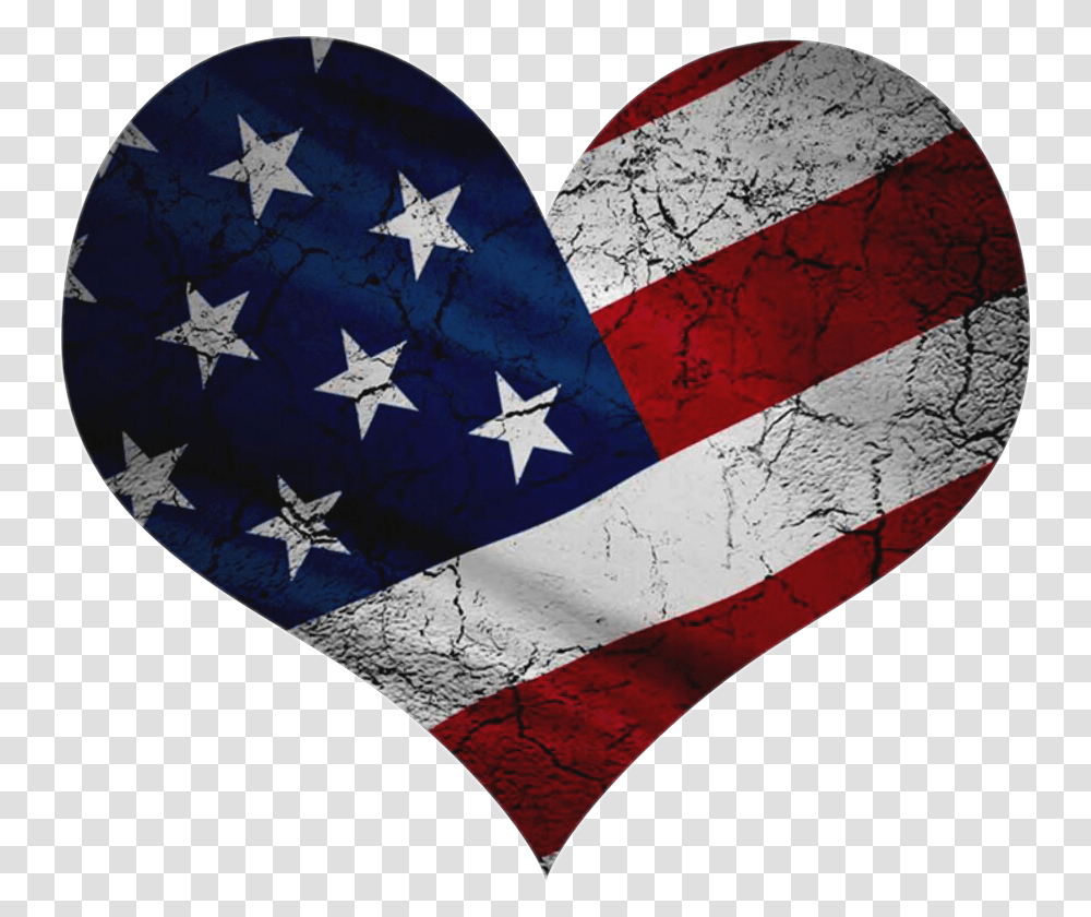 Hearts Love Usa Flag America Freetoedit Us Flag Heart, American Flag, Rug, Emblem Transparent Png