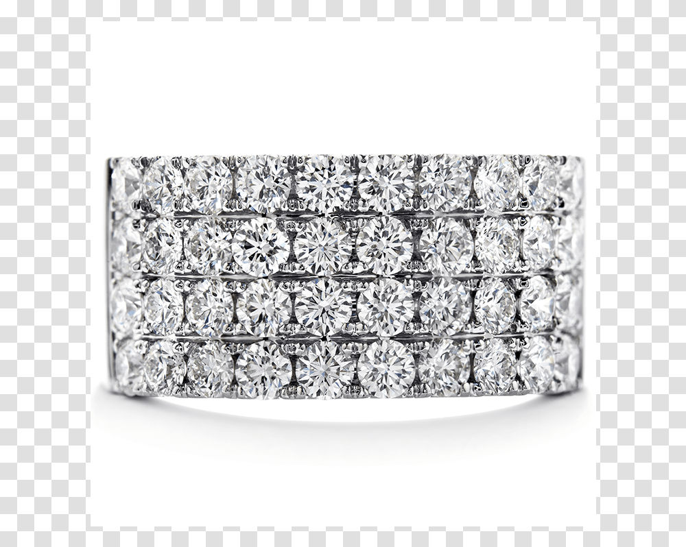 Hearts On Fire 4 Row Diamond Ring, Jewelry, Accessories, Accessory, Rug Transparent Png