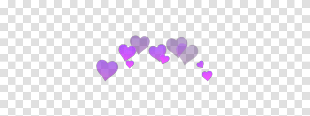 Hearts Purple Filter Love Hearts Macbookheart Aestetic, Light, Flower, Plant, Blossom Transparent Png
