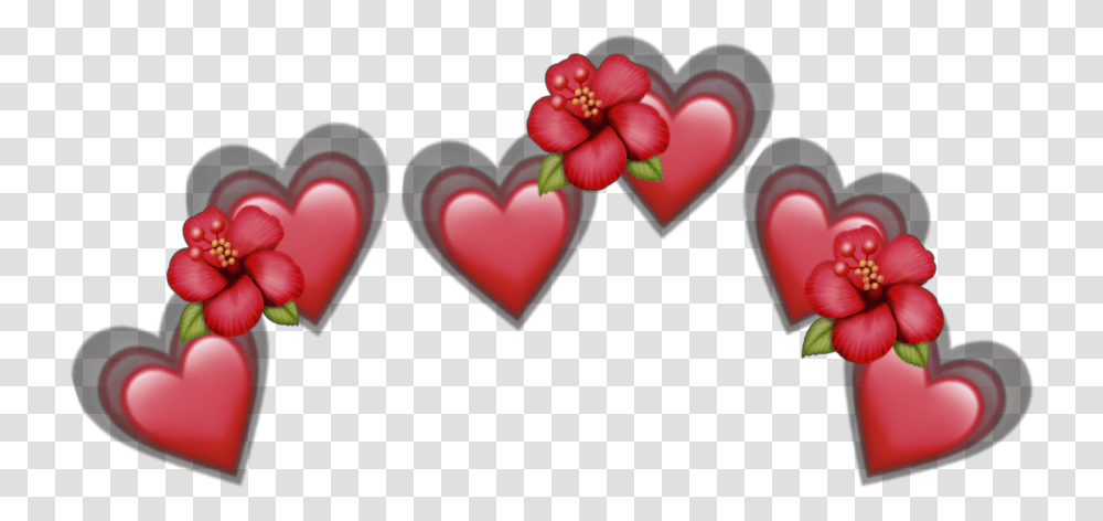 Hearts Purple Heart Emojis, Graphics, Pattern, Flower, Plant Transparent Png