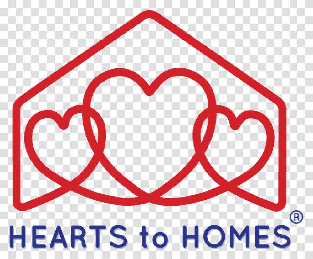 Hearts To Homes Logo Foster Care Organizations, Maroon Transparent Png