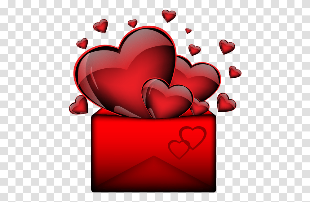 Hearts With Letter Clipart Bellos Corazones Amour Bisous, Dynamite, Bomb, Weapon, Weaponry Transparent Png