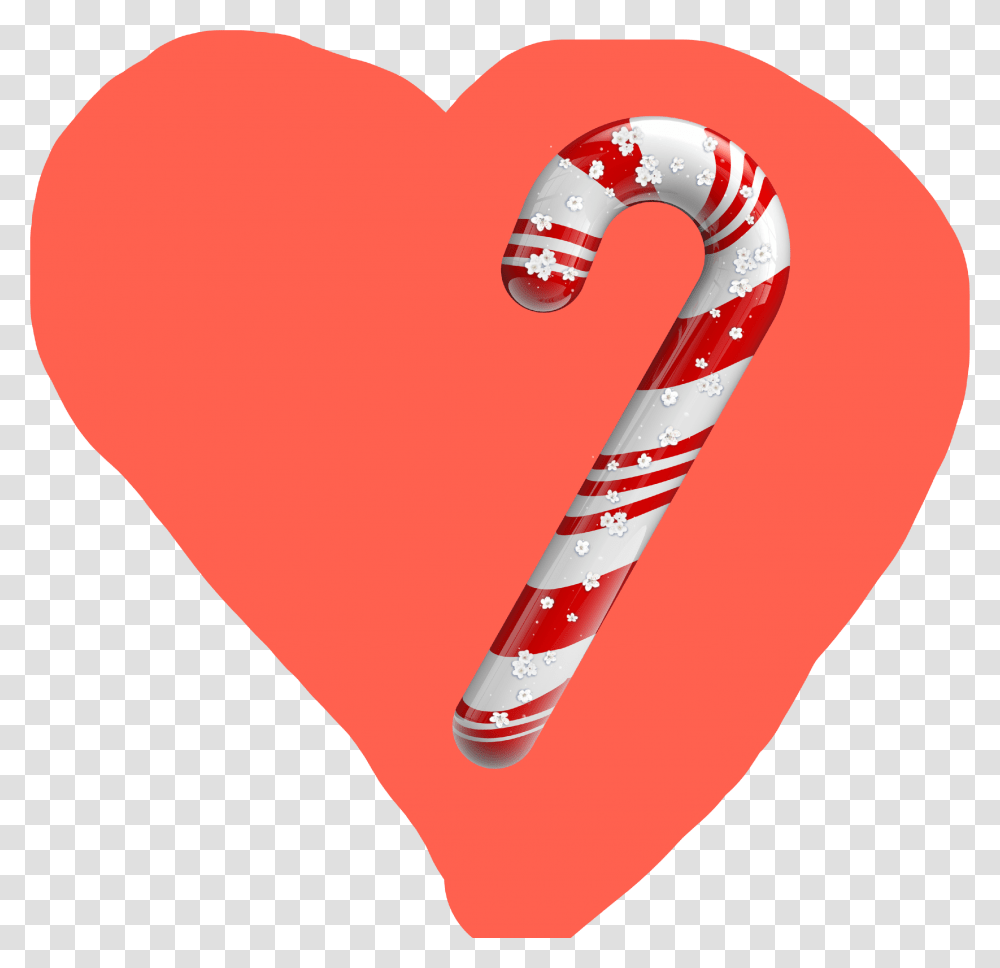 Heartsugarchristmas Heart, Sweets, Food, Confectionery, Stick Transparent Png
