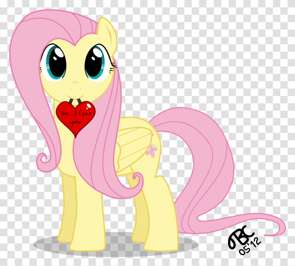 Heartwarming Moment With Fluttershy V2 Fimfiction Love You Mlp, Toy, Graphics, Mammal, Animal Transparent Png