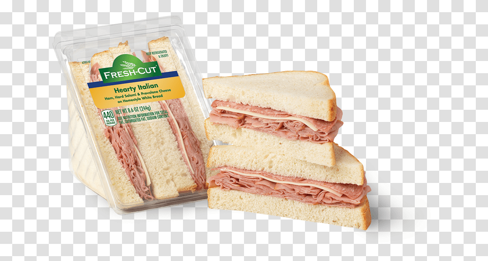 Hearty Italian Wedge Ham And Cheese Sandwich, Food, Pork, Burger Transparent Png