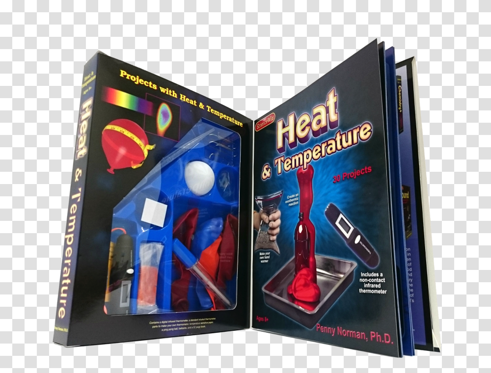 Heat And Temperature, Book, Arcade Game Machine, Pac Man Transparent Png