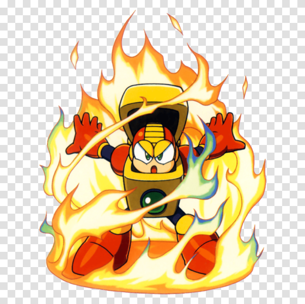 Heat Man Exe Megaman, Fire, Bonfire, Flame Transparent Png