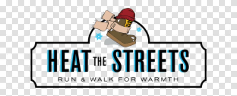 Heat The Streets Run Amp Walk For Warmth Cartoon, Apparel, Person, Human Transparent Png