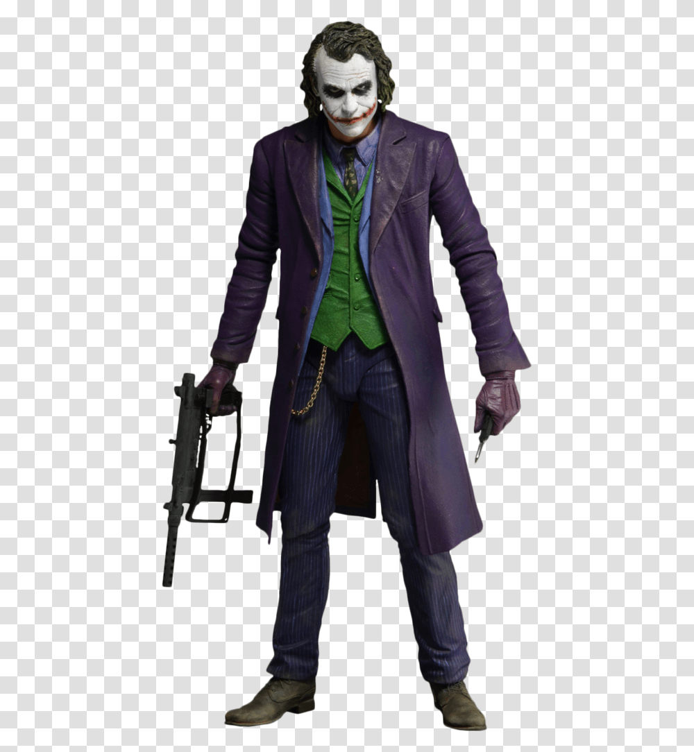 Heath Ledger Joker, Coat, Suit, Overcoat Transparent Png