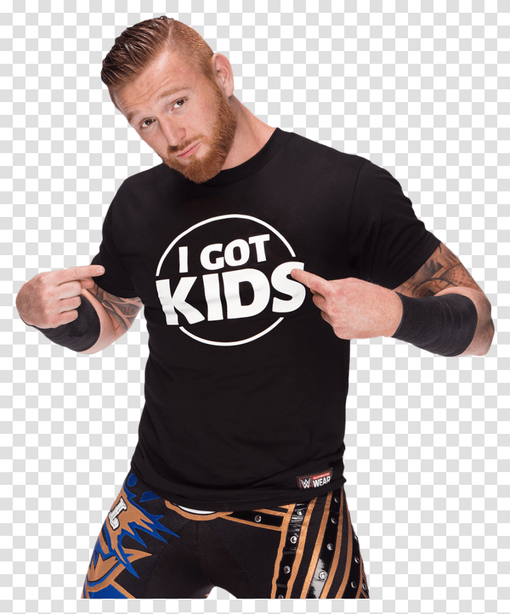 Heath Slater Wwe Champion, Sleeve, Person, Skin Transparent Png