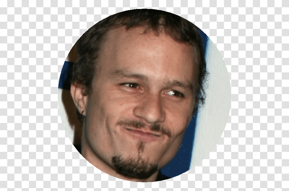 Heathledger Linux Mint Cd Cover, Face, Person, Head, Beard Transparent Png