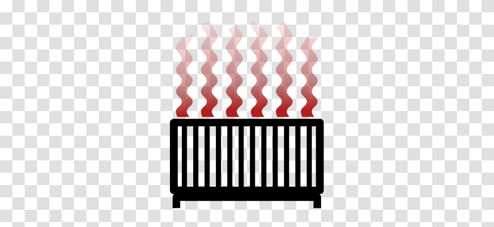 Heating Radiator Clipart, Logo, Trademark, Crib Transparent Png