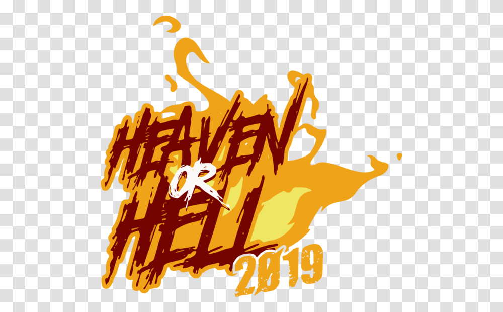 Heaven Or Hell 2019 Bbtag Liquipedia Fighting Games Wiki Language, Fire, Poster, Text, Flame Transparent Png