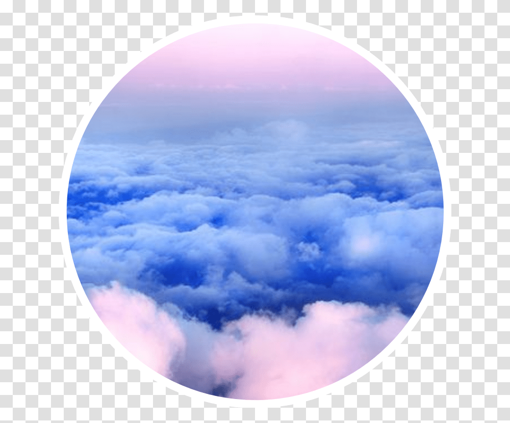 Heaven Sky Clouds Cloud Cloudysky Blue Sunset Gradient Clouds, Moon, Outer Space, Astronomy, Outdoors Transparent Png