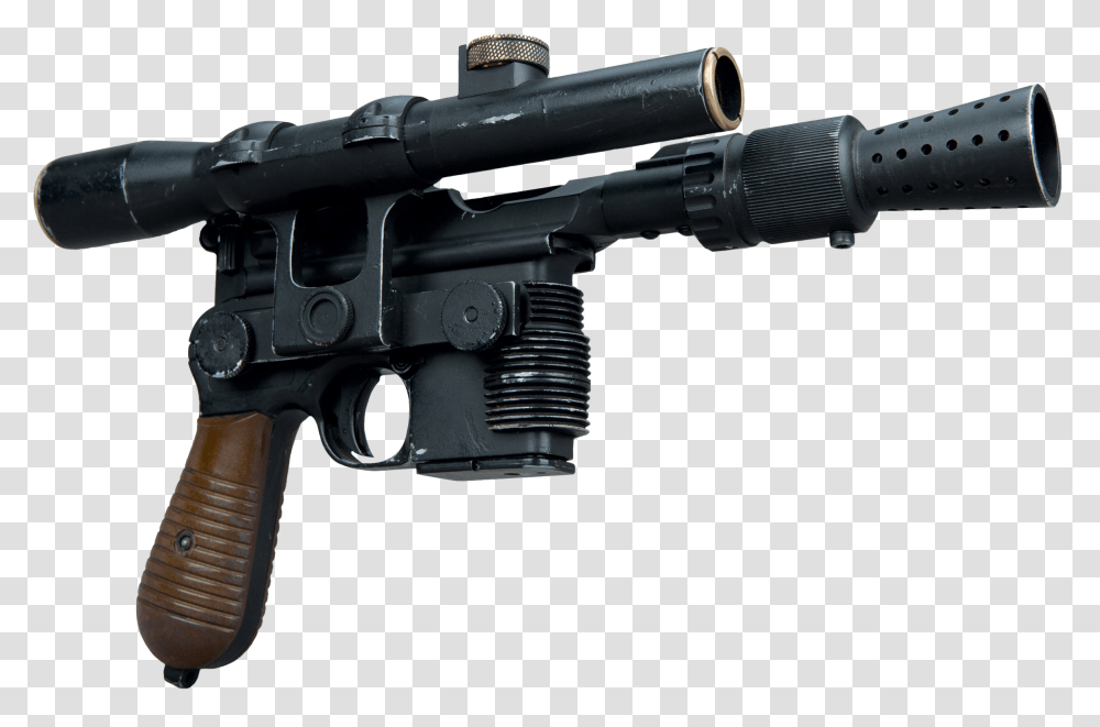 Heavy Blaster Pistol Star Wars Blaster, Gun, Weapon, Weaponry, Handgun Transparent Png