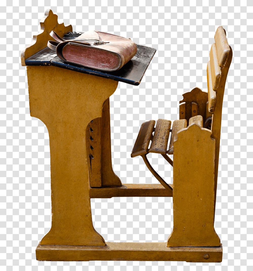 Heavy Desk Old Desk School, Furniture, Chair, Couch, Stand Transparent Png