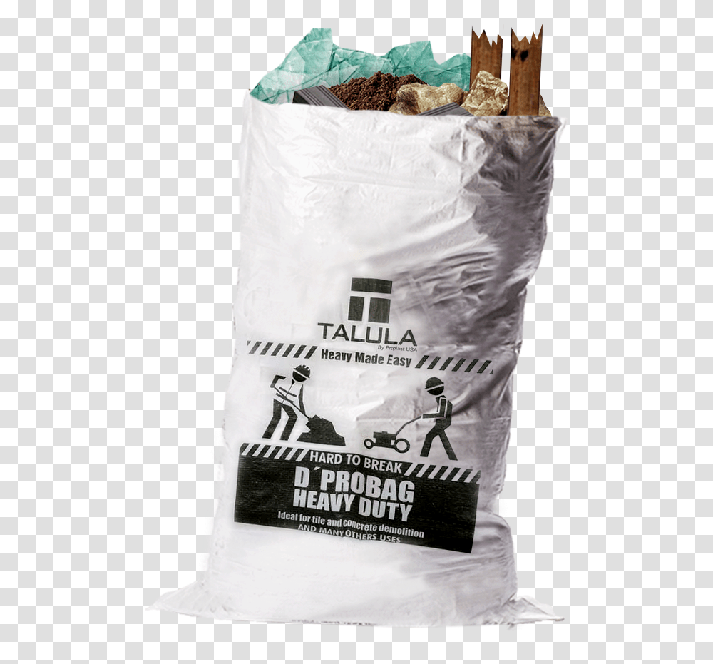 Heavy Duty Contractor Bag Paper Bag, Diaper, Powder, Flour, Food Transparent Png