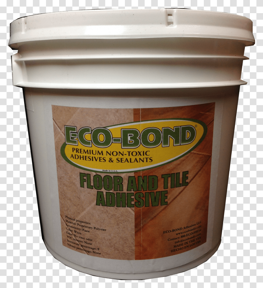 Heavy Duty Floor And Tile Adhesive Hardwood, Bucket, Paint Container, Box, Food Transparent Png