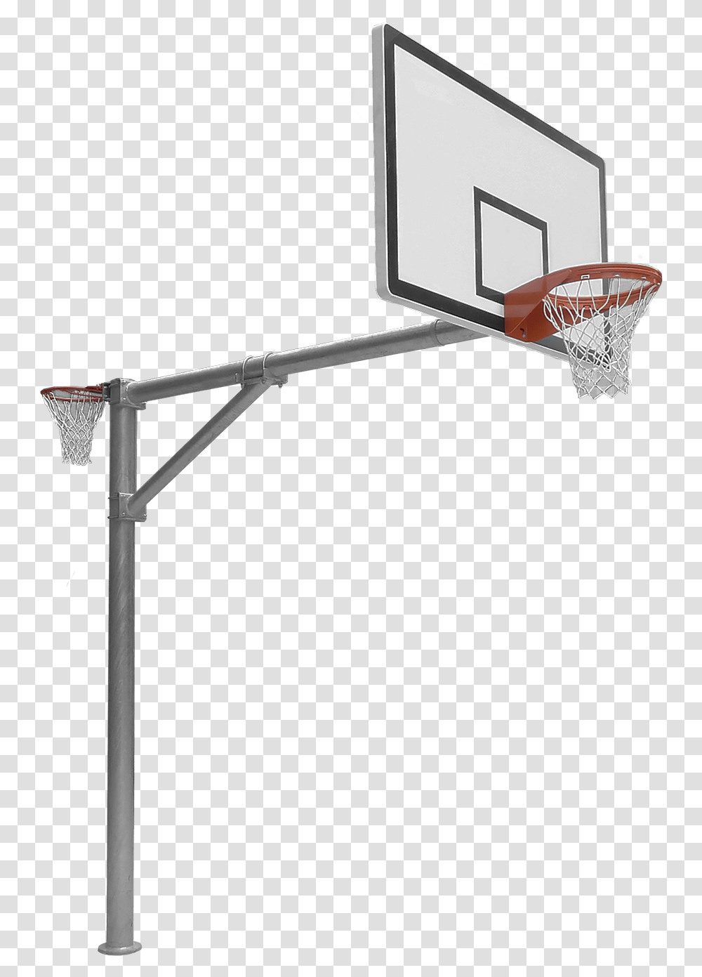 Heavy Duty Reversible Basketballnetball Rma Sport Basketball And Netball Hoop, Utility Pole, Team Sport, Sports Transparent Png