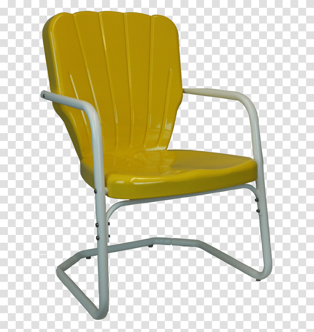 Heavy Duty Thunderbird Metal Lawn Chair Thunderbird, Furniture, Armchair Transparent Png