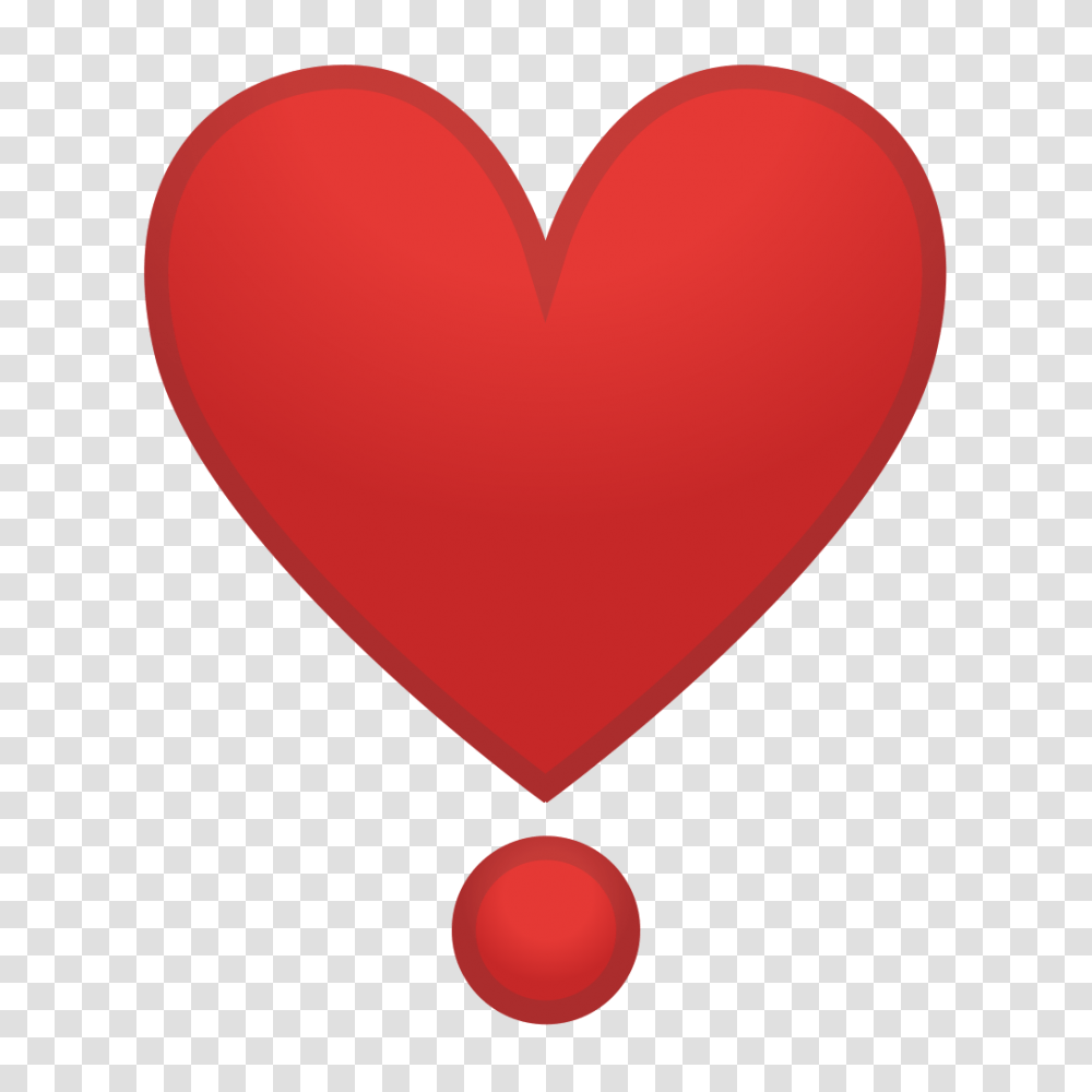 Heavy Heart Exclamation Icon Noto Emoji People Family Love, Balloon Transparent Png