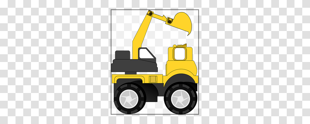 Heavy Machinery Transport, Bulldozer, Tractor, Vehicle Transparent Png