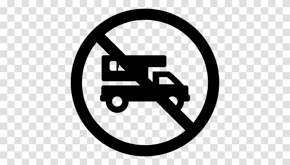 Heavy Vehicles Not Allowed, Stencil, Logo, Trademark Transparent Png