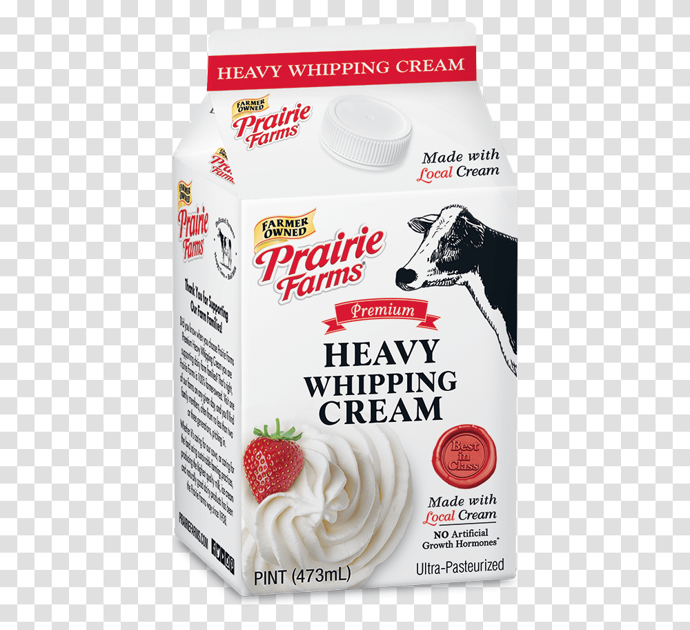 Heavy Whipping Cream 36 Uht, Food, Plant, Horse, Mammal Transparent Png