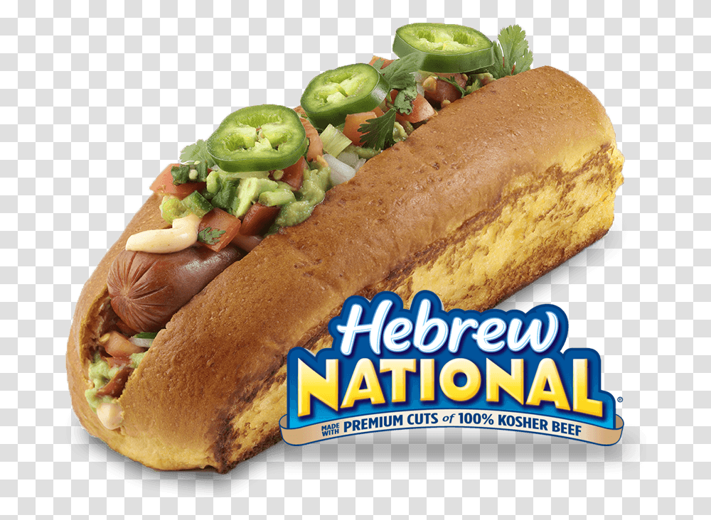 Hebrew National Beef Franks 10.3 Oz, Hot Dog, Food Transparent Png