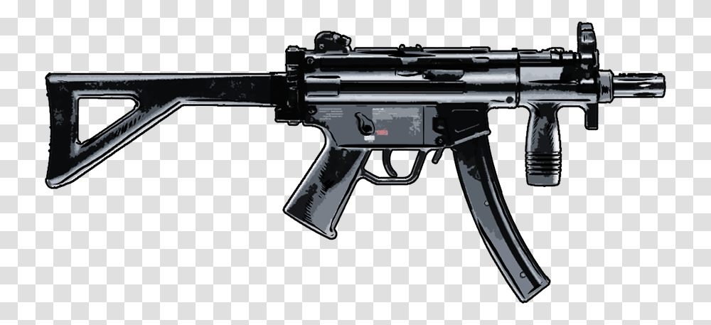 Heckler Amp Koch Mp5 Submachine Gun Heckler Amp Koch Mp5 Submachine Gun, Weapon, Weaponry, Rifle Transparent Png