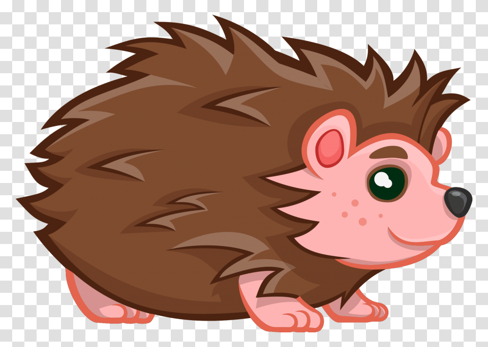 Hedgehog Clip Arts For Web Cartoon Hedgehog, Animal, Plant, Food, Mammal Transparent Png