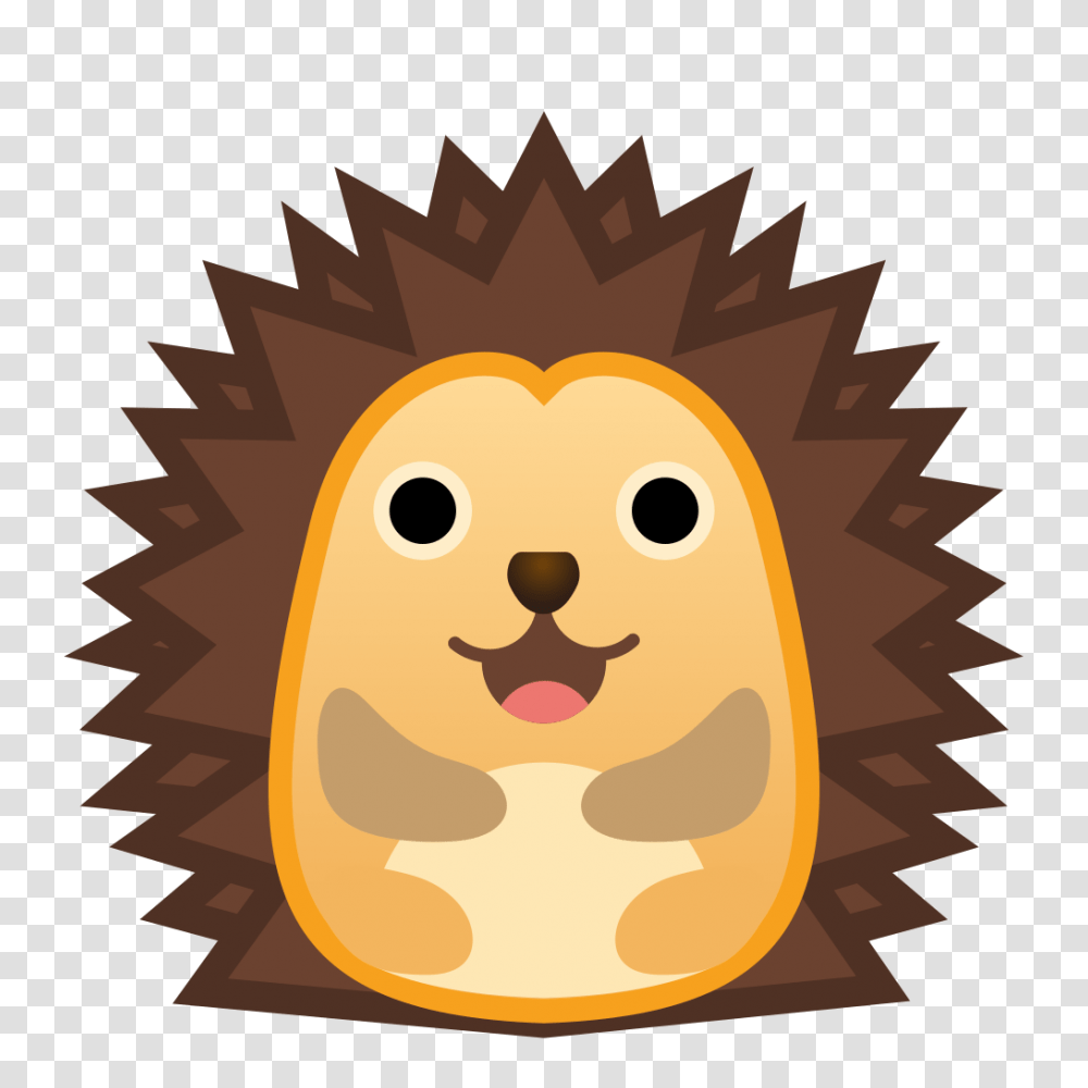 Hedgehog Icon Noto Emoji Animals Nature Iconset Google, Vegetation, Plant, Label Transparent Png