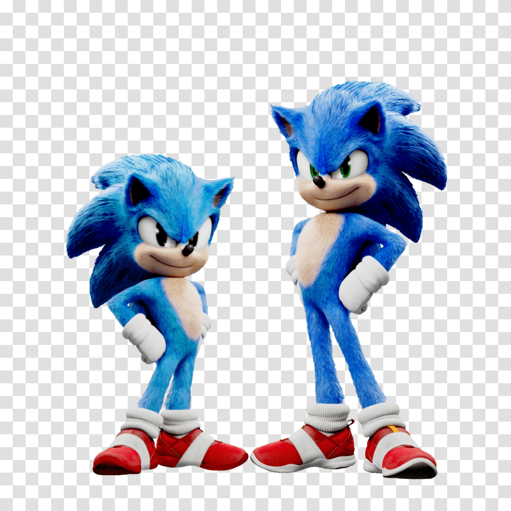 Hedgehog Movie Hd Download Sonic The Hedgehog Movie Pose, Figurine, Sweets, Food, Confectionery Transparent Png