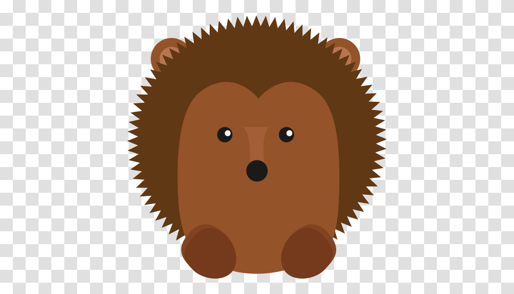 Hedgehog Porcupine Icon With And Vector Format For Free, Animal, Mammal, Outdoors, Food Transparent Png