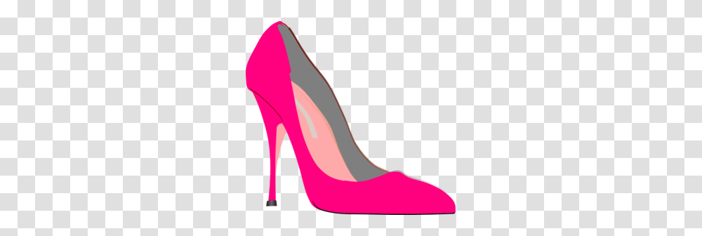 Heel Pink Clip Art, Apparel, Shoe, Footwear Transparent Png