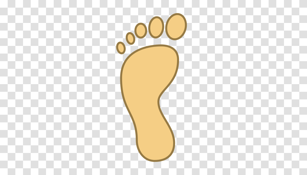 Heels Clipart Left Foot, Footprint Transparent Png