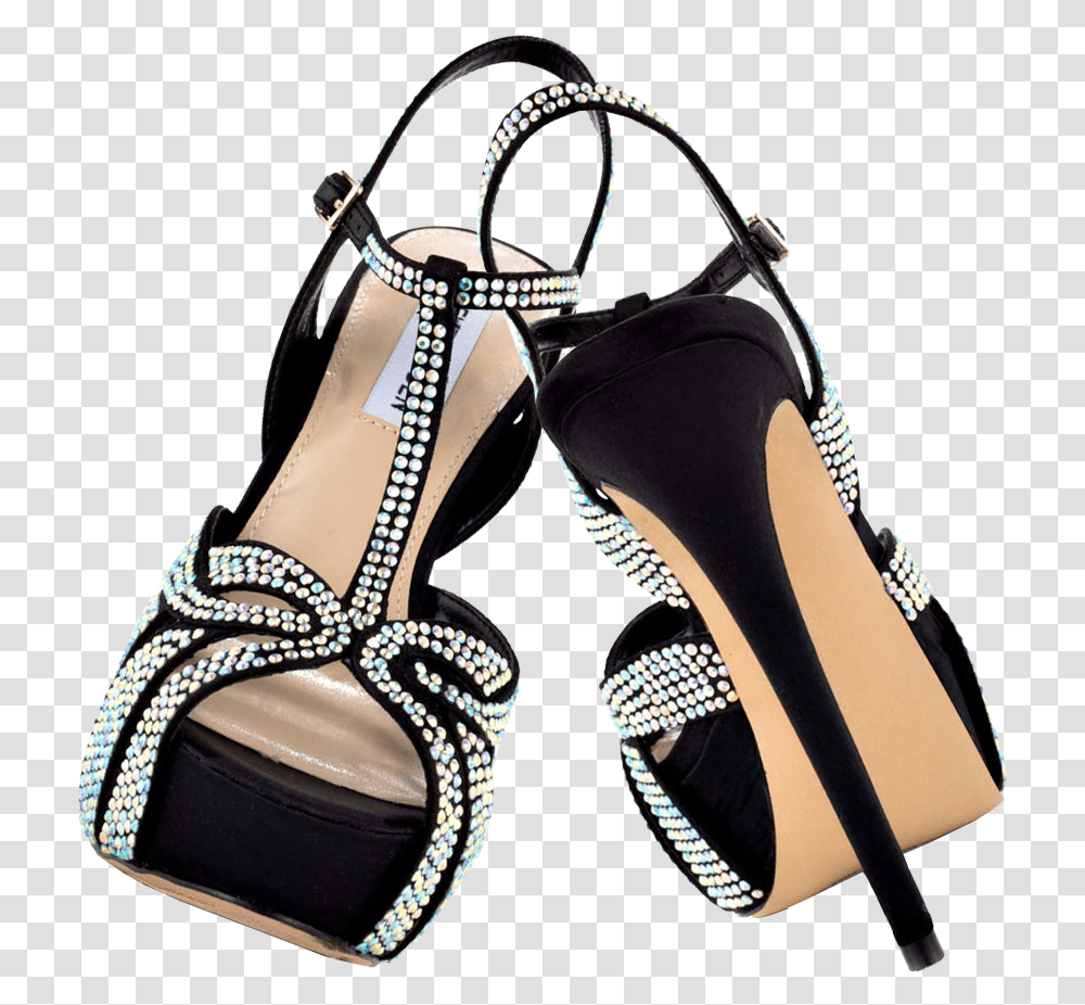 Heels Clipart Rhinestone, Apparel, Footwear, Shoe Transparent Png