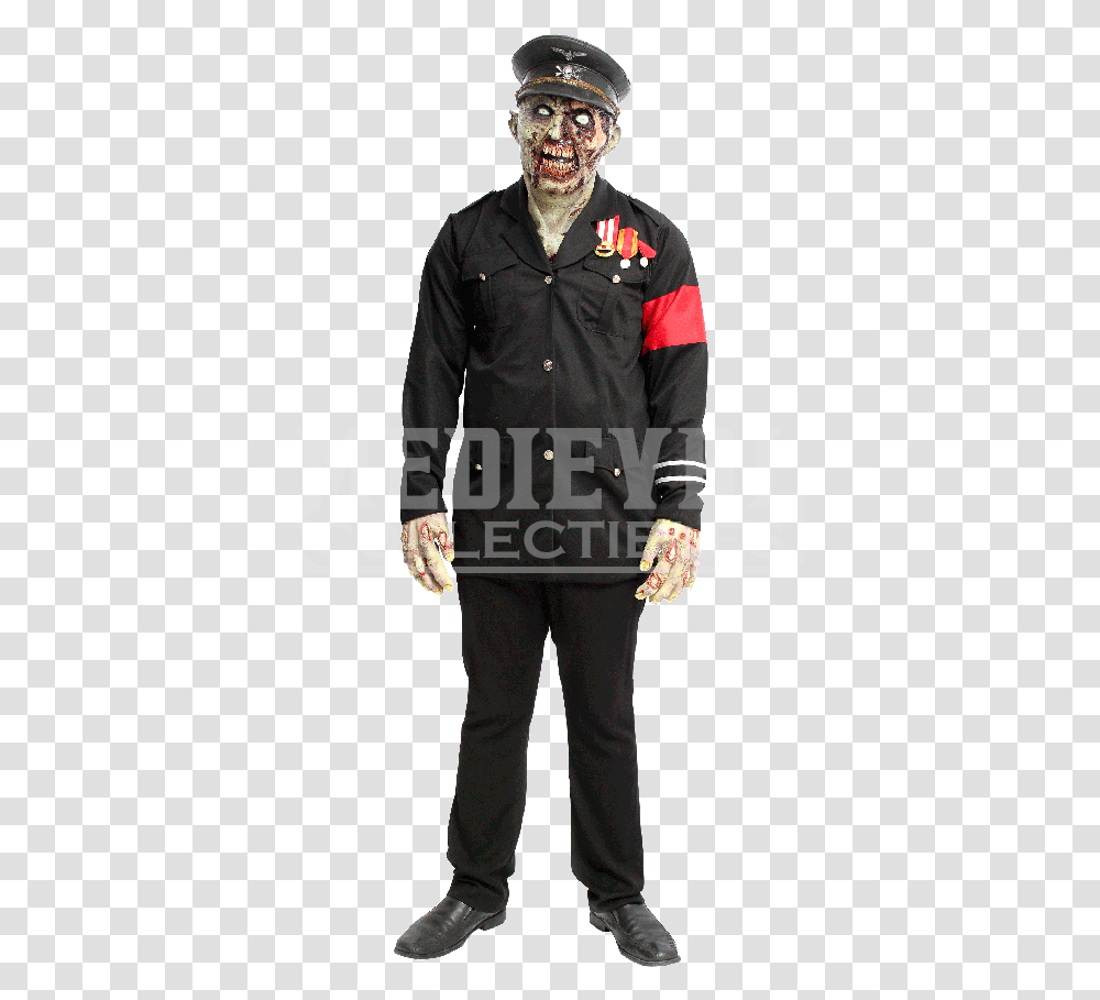 Heer Zombie Costume German Zombie Costume, Sleeve, Long Sleeve, Person Transparent Png