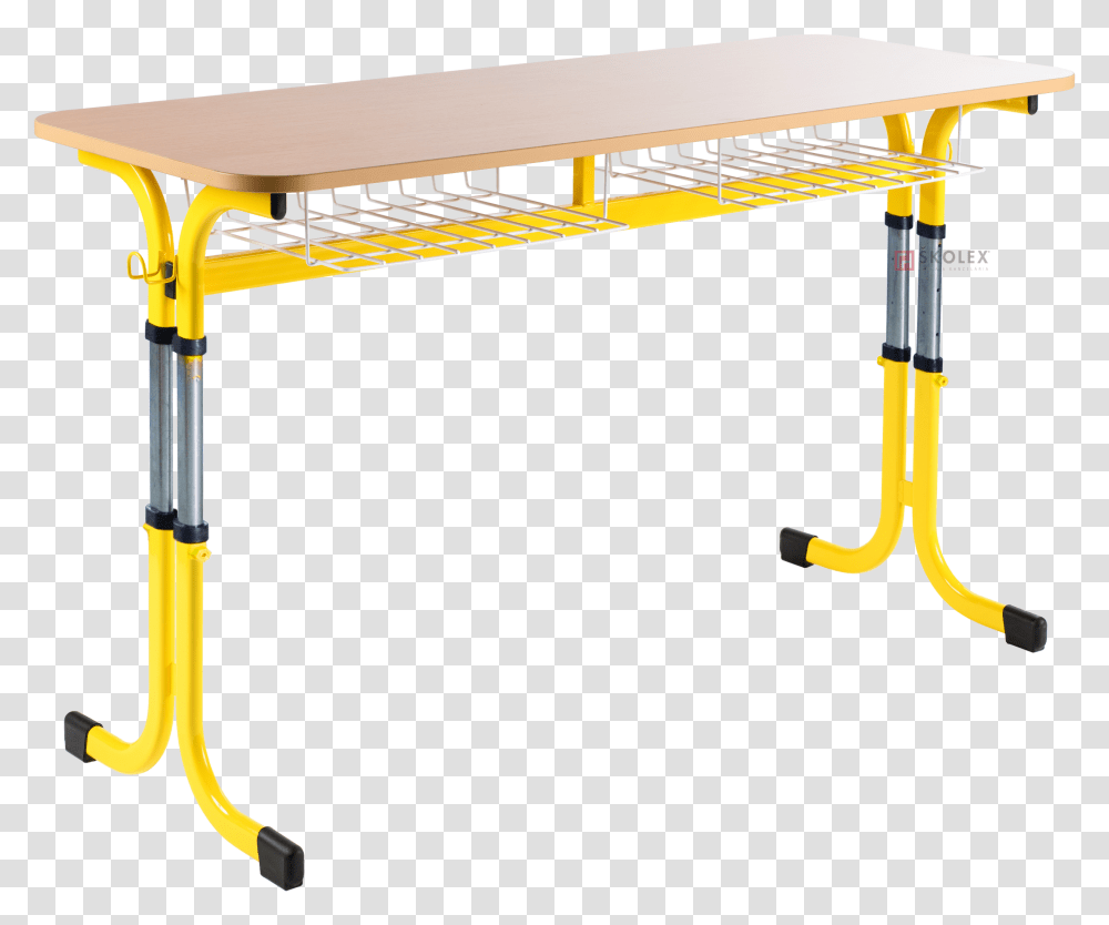 Height Adjustable School Desk Lux Vkovo Nastaviten Stl, Furniture, Construction Crane, Coffee Table, Tabletop Transparent Png