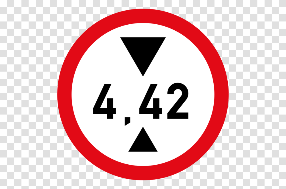 Height Limit Sign 1 Hour, Road Sign, Number Transparent Png