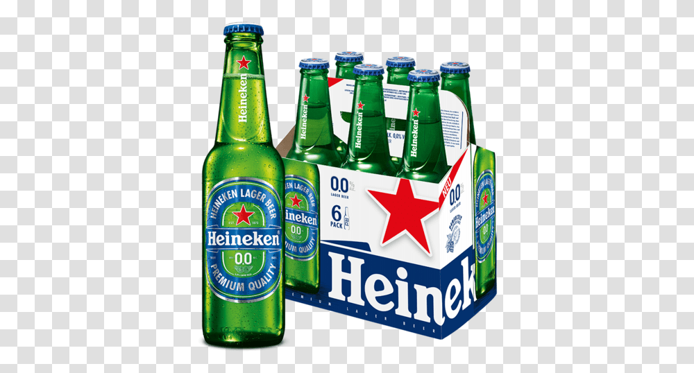 Heineken 0, Beer, Alcohol, Beverage, Drink Transparent Png