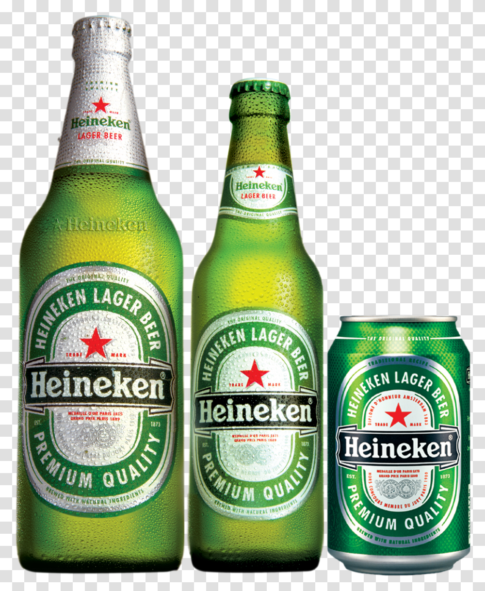 Heineken Beer 40 Oz, Alcohol, Beverage, Drink, Bottle Transparent Png
