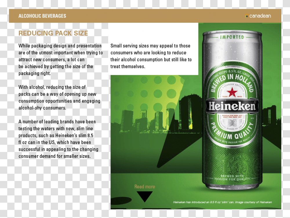 Heineken Beer Bottles, Alcohol, Beverage, Drink, Tin Transparent Png