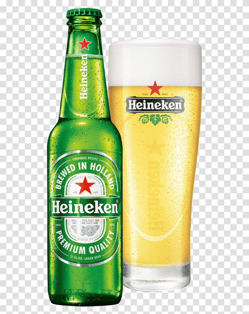 Heineken Bottle, Beer, Alcohol, Beverage, Drink Transparent Png
