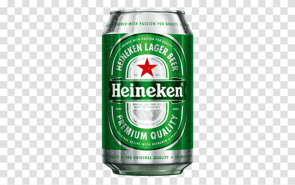 Heineken Can, Beer, Alcohol, Beverage, Drink Transparent Png