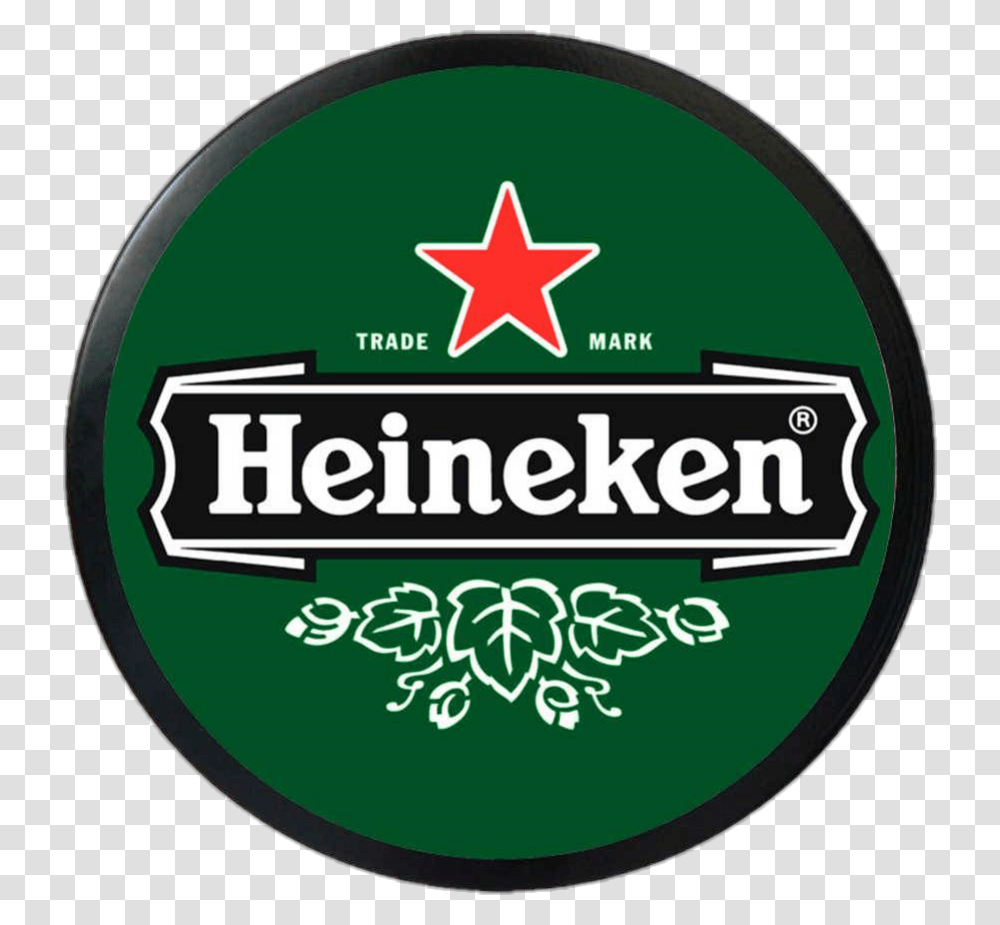 Heineken Green Logo Beer, Star Symbol, Trademark Transparent Png