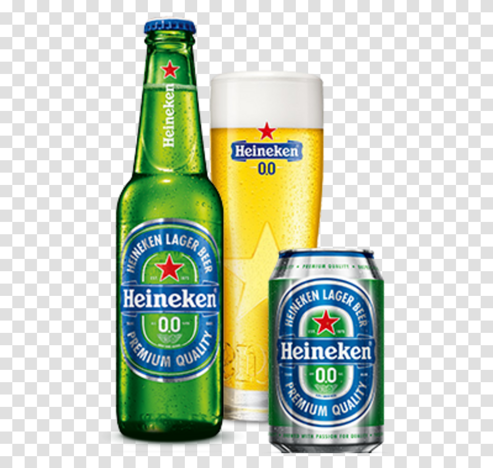 Heineken Heineken 0.0, Beer, Alcohol, Beverage, Drink Transparent Png