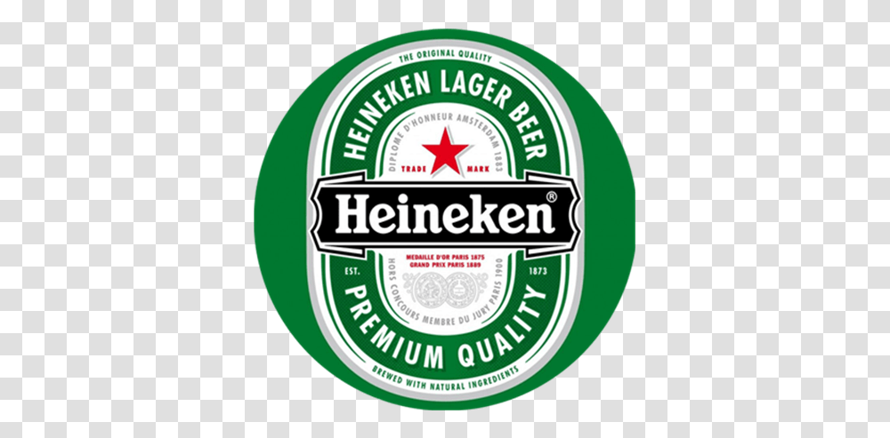 Heineken Lager Keg Heineken, Label, Beer, Alcohol Transparent Png