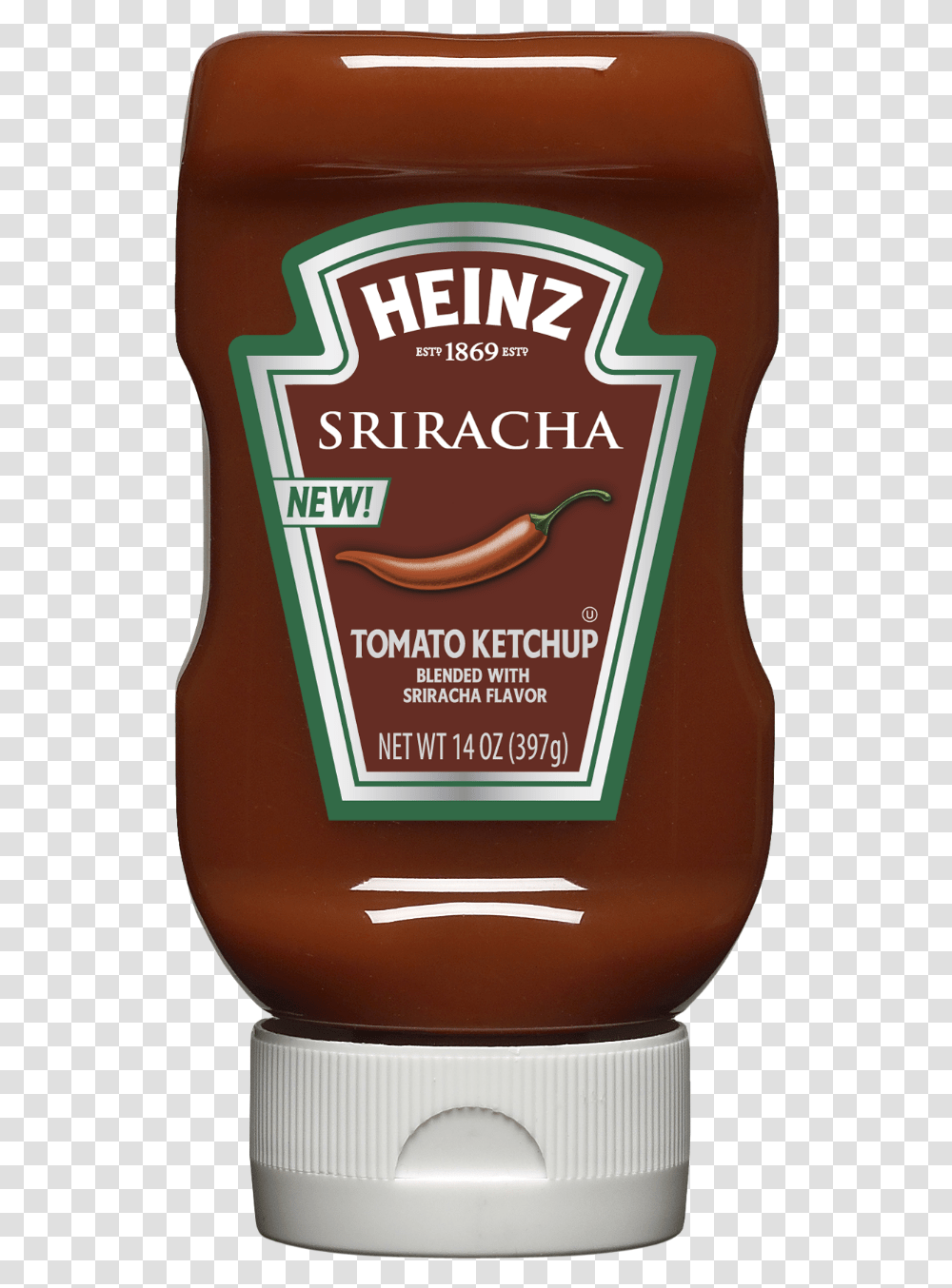 Heinz Launches Ketchup Flavored With Thai Hot Sauce Heinz Sriracha Ketchup, Food, Label Transparent Png